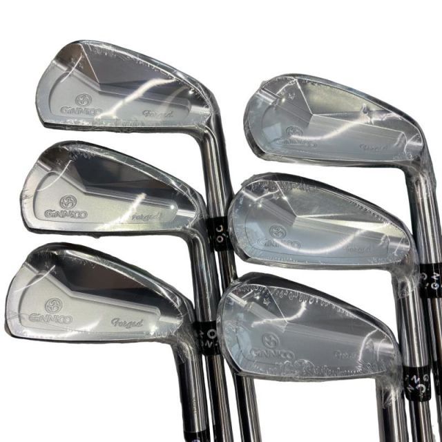 【中古】 イオンスポーツ GINNICO CB 6S アイアンセット IR 純正特注シャフト (フレックスS) メンズ 男性用 右利き 右用 Aランク ゴルフクラブ