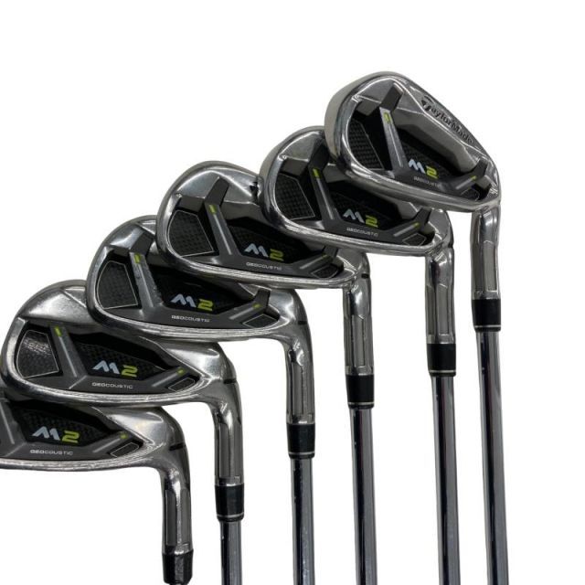 【中古】 テーラーメイド M2(2017) 6S アイアンセット IR RE-AX 90 STEEL JAPAN・SPEC(アイアン) (フレックスR) メンズ 男性用 右利き 右用 Cランク ゴルフクラブ