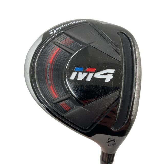 【中古】 テーラーメイド M4 5W フェアウェイウッド FW Tour AD IZ-6 (フレックスS) メンズ 男性用 右利き 右用 Cランク ゴルフクラブ