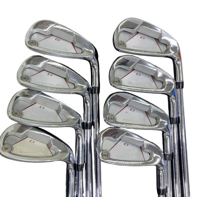 【中古】 ヤマハ inpres X D STEEL 8S アイアンセット IR NS PRO 850GH (フレックスR) メンズ 男性用 右利き 右用 Cランク ゴルフクラブ