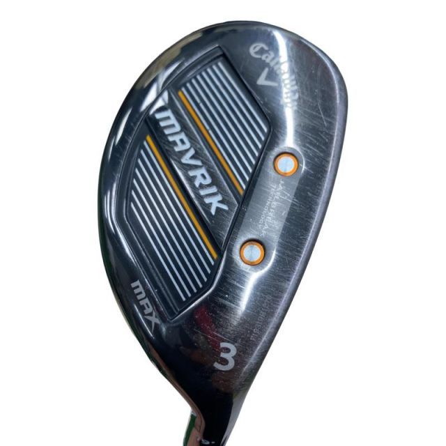 【中古】 キャロウェイ MAVRIK MAX U3 USA ユーティリティ UT リシャフト (フレックスその他) メンズ 男性用 右利き 右用 Cランク ゴルフクラブ