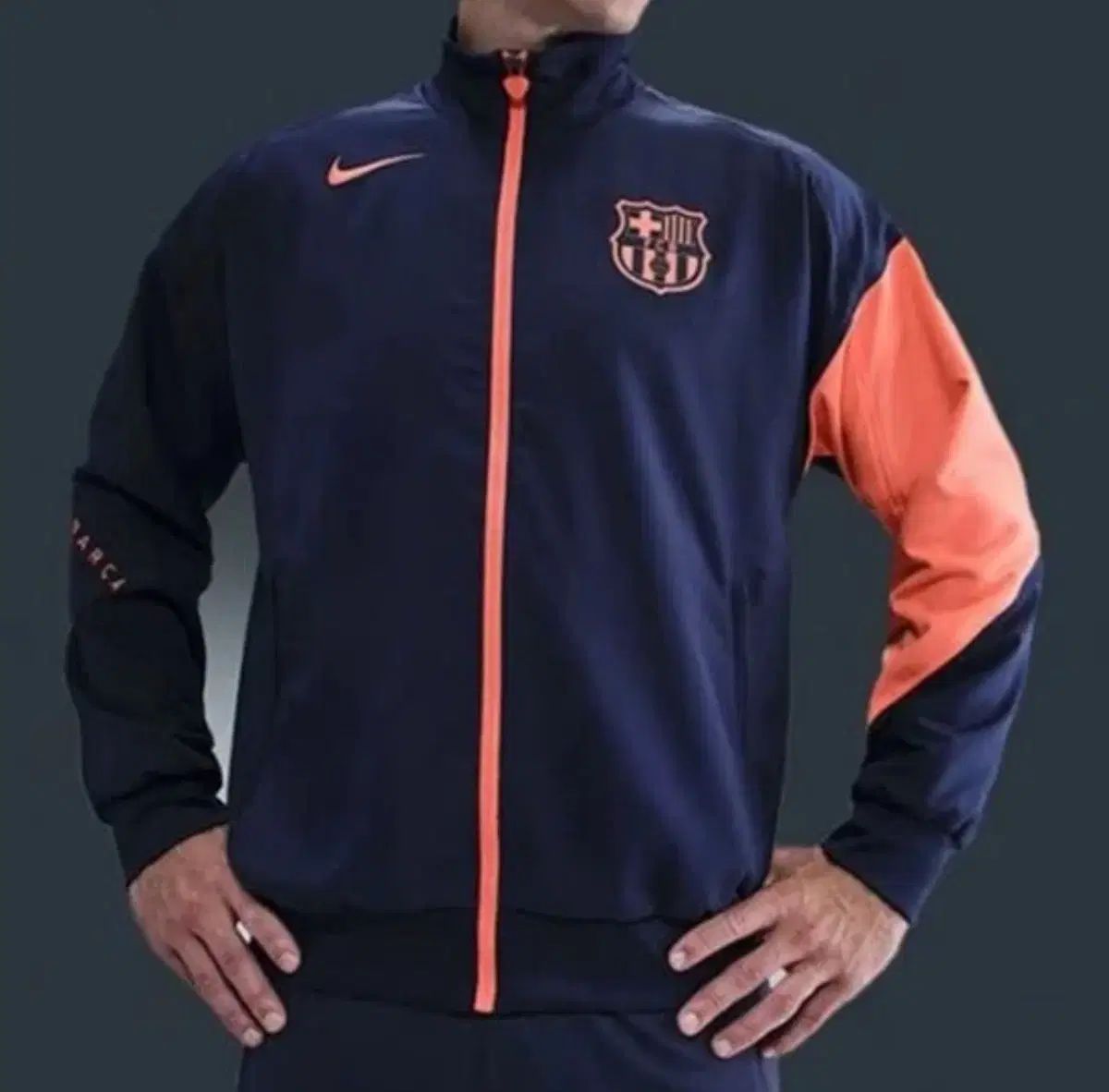 XL NIKE FC バルセロナ ドライフィット ストライク サード アンド サム ジャケット