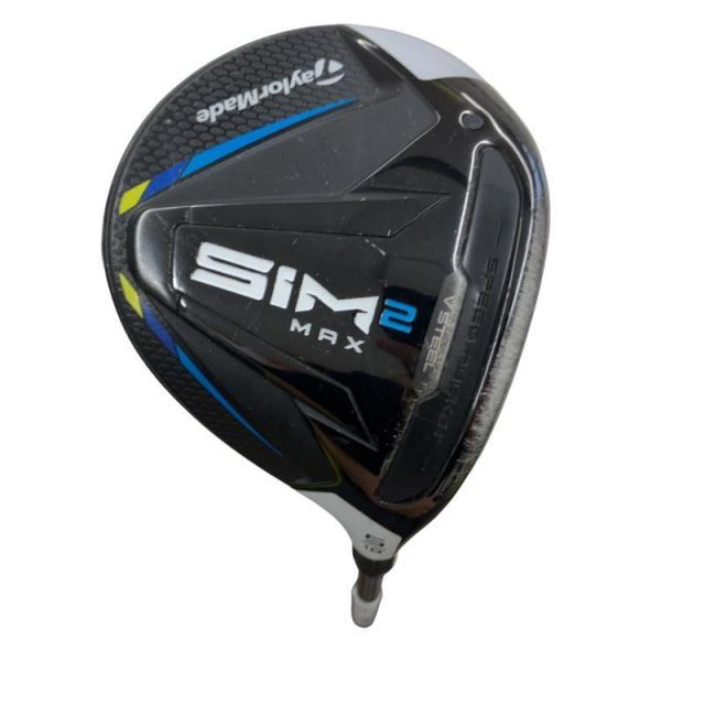 【中古】 テーラーメイド SIM2 MAX 5W フェアウェイウッド FW 純正特注シャフト (フレックスS) メンズ 男性用 右利き 右用 Cランク ゴルフクラブ
