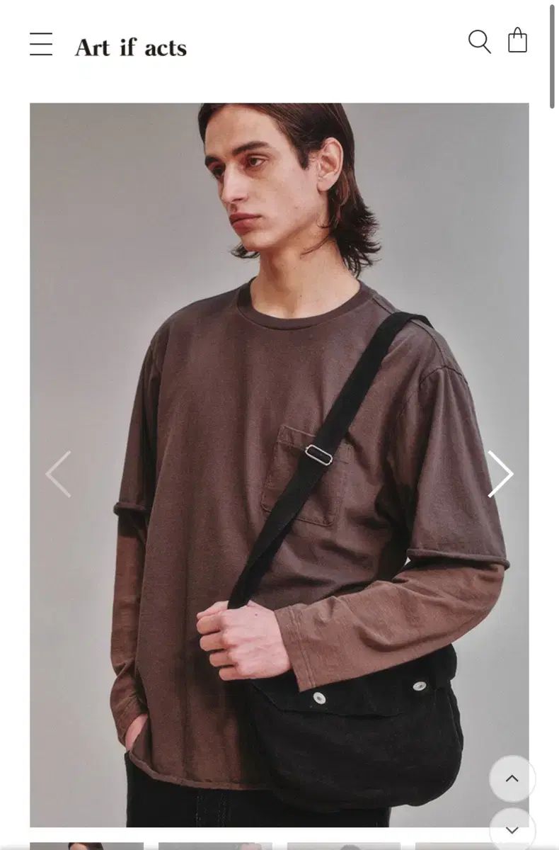 ART IF ACTS フレンチ ブレーザー バッグ ブラック French Bread Bag 9,315円