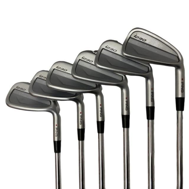 【中古】 ピン i230 6S アイアンセット IR リシャフト (フレックスその他) メンズ 男性用 右利き 右用 Cランク ゴルフクラブ