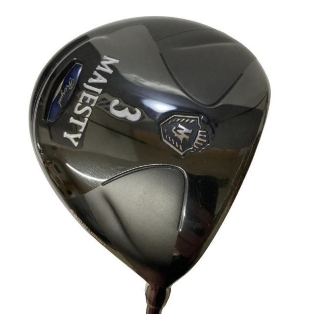 【中古】 マジェスティゴルフ(旧マルマン) MAJESTY ROYAL BLACK 3W フェアウェイウッド FW 純正特注シャフト (フレックスS) メンズ 男性用 右利き 右用 Cランク ゴルフクラブ