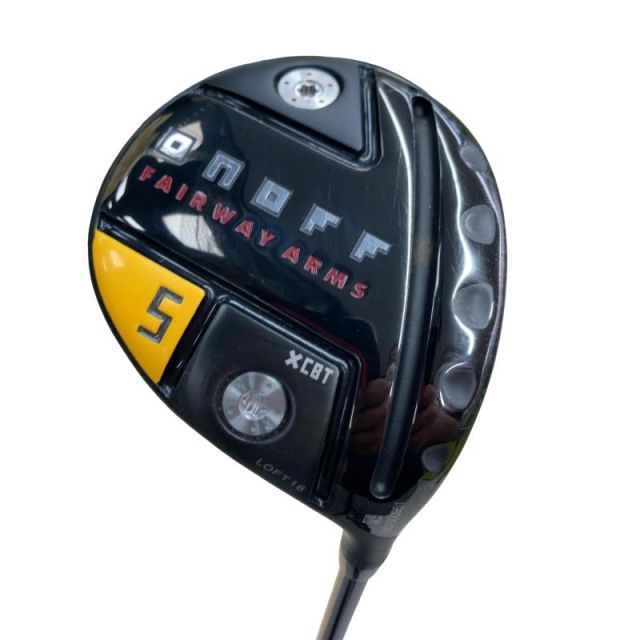 【中古】 ダイワ(グローブライド) ONOFF ARMS(2022) KURO 5W フェアウェイウッド FW 純正特注シャフト (フレックスS) メンズ 男性用 右利き 右用 Cランク ゴルフクラブ
