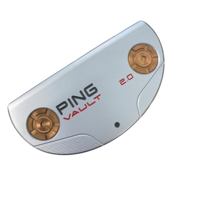 【中古】 ピン VAULT 2.0 PIPER C プラチナム(345g) 34インチ(PP58グリップ) パター PT スチール (フレックスその他) メンズ 男性用 右利き 右用 Cランク ゴルフクラブ