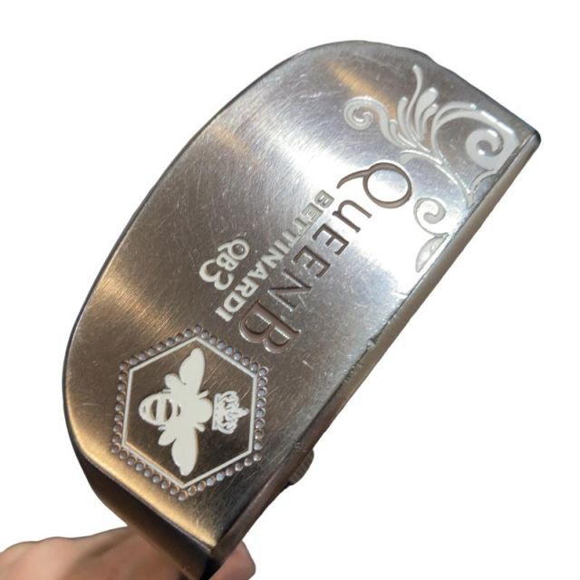 【中古】 ベティナルディ BETTINARDI QUEEN B QB3 33インチ パター PT スチール (フレックスその他) メンズ 男性用 右利き 右用 Cランク ゴルフクラブ