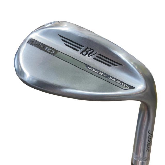 【中古】 タイトリスト VOKEY SPIN MILLED SM10 ツアークロム 58°/04°T ウェッジ WG Dynamic Gold (フレックスS) メンズ 男性用 右利き 右用 Bランク ゴルフクラブ