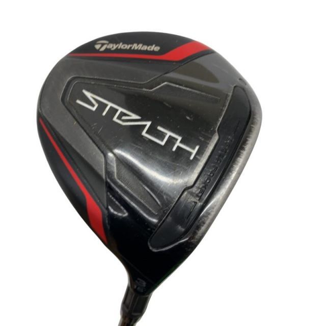 【中古】 テーラーメイド STEALTH 3W フェアウェイウッド FW TENSEI RED TM50(STEALTH FW) (フレックスS) メンズ 男性用 右利き 右用 Cランク ゴルフクラブ