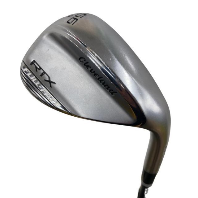 【中古】 クリーブランド Cleveland RTX ZIPCORE FULL-FACE 56°/09° ウェッジ WG 純正特注シャフト (フレックスその他) メンズ 男性用 右利き 右用 Dランク ゴルフクラブ