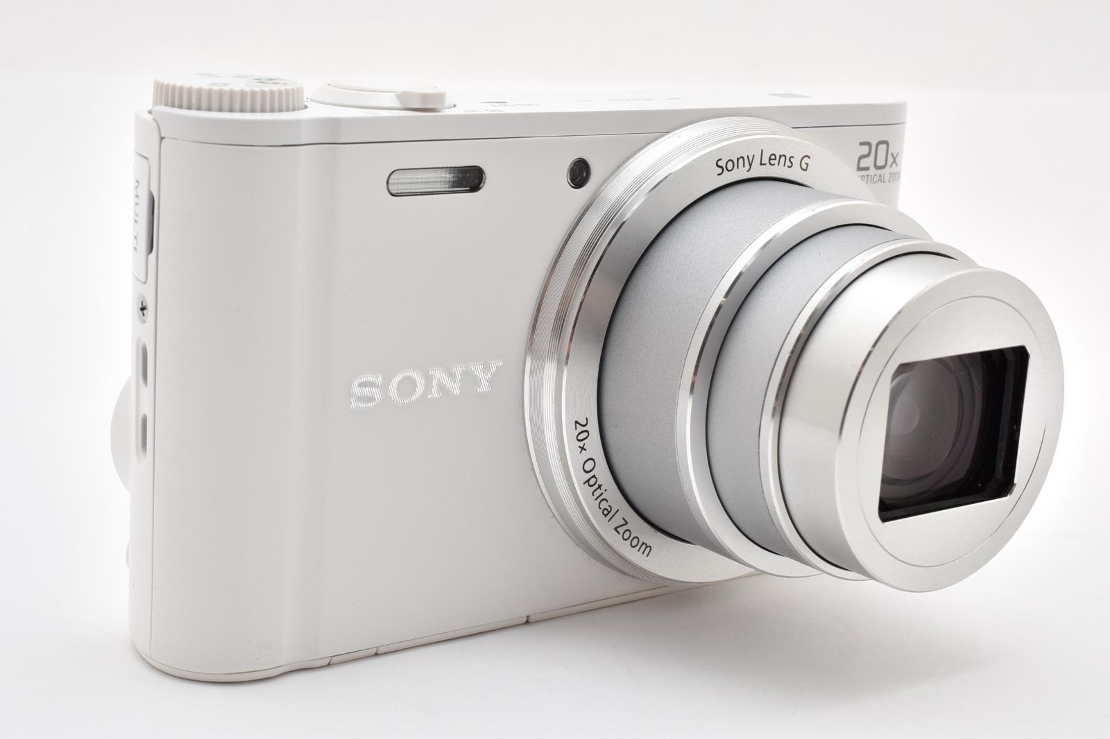 [完動美品] SONY Cyber-shot DSC-WX350 ホワイト コンパクトデジタルカメラ ソニー 箱付き #2912378A