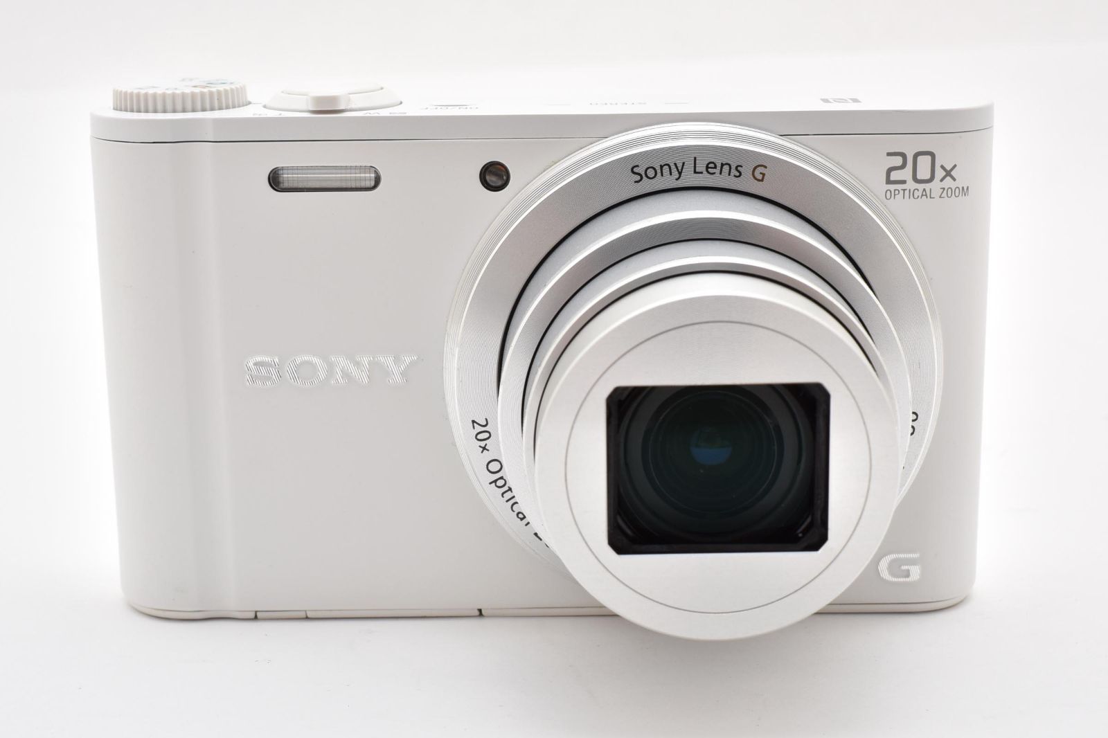 [完動美品] SONY Cyber-shot DSC-WX350 ホワイト コンパクトデジタルカメラ ソニー 箱付き #2912378A