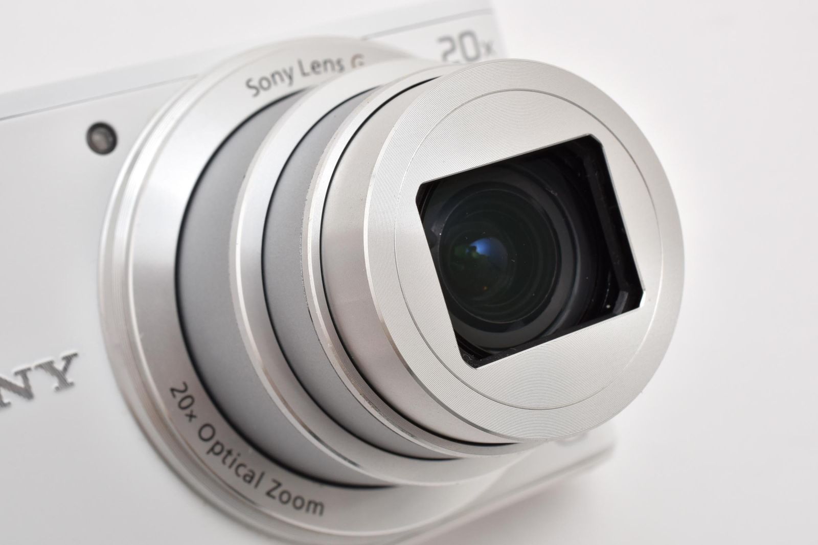 [完動美品] SONY Cyber-shot DSC-WX350 ホワイト コンパクトデジタルカメラ ソニー 箱付き #2912378A