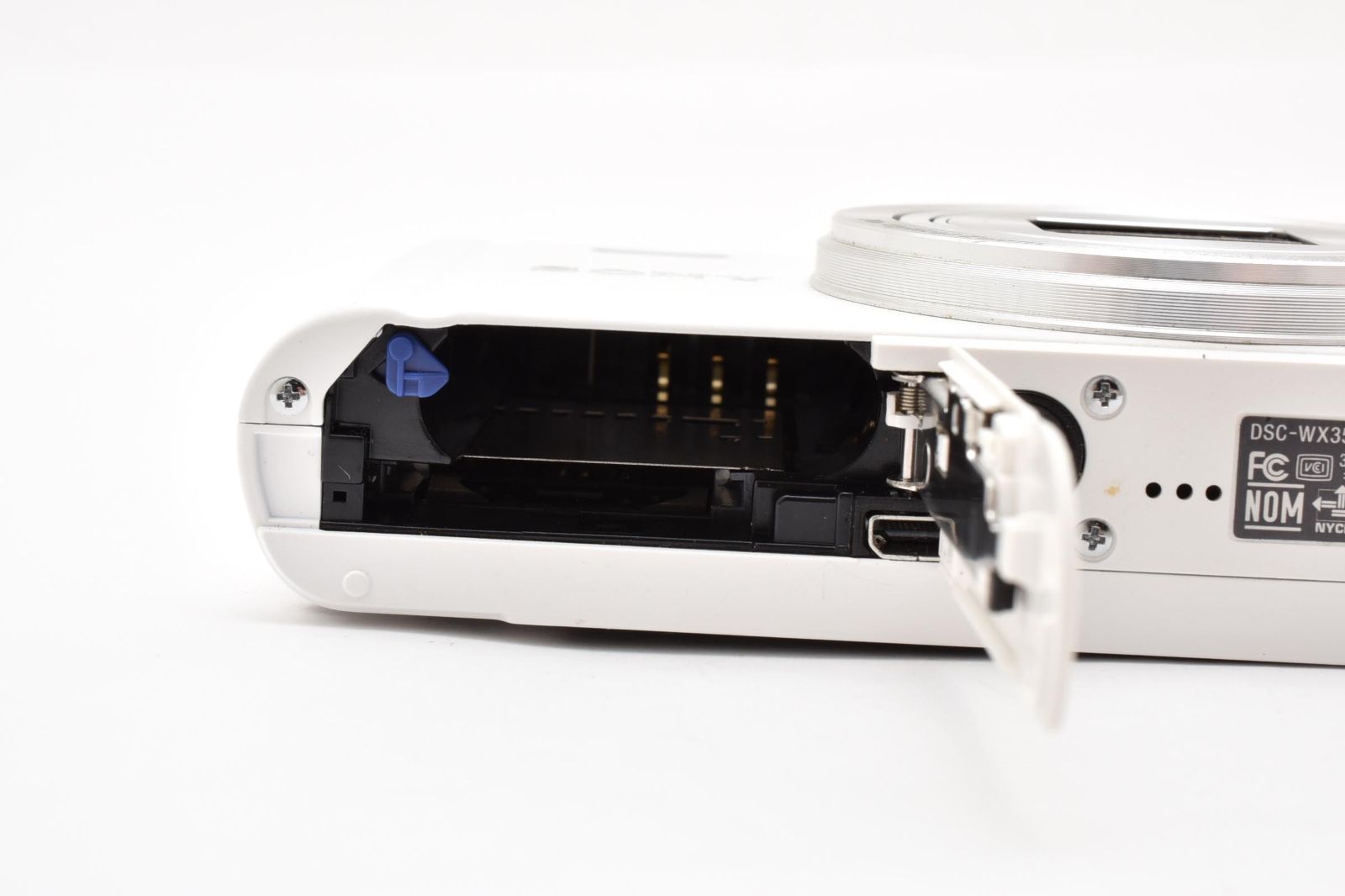 [完動美品] SONY Cyber-shot DSC-WX350 ホワイト コンパクトデジタルカメラ ソニー 箱付き #2912378A