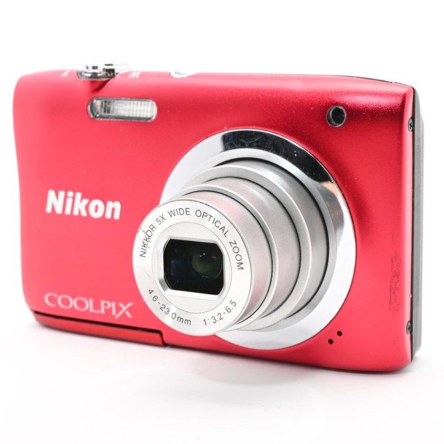 ＜難有品・ジャンク品＞ニコン Nikon COOLPIX A100 レッド