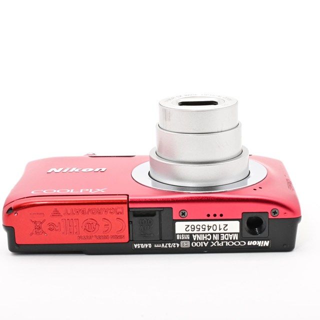 ＜難有品・ジャンク品＞ニコン Nikon COOLPIX A100 レッド