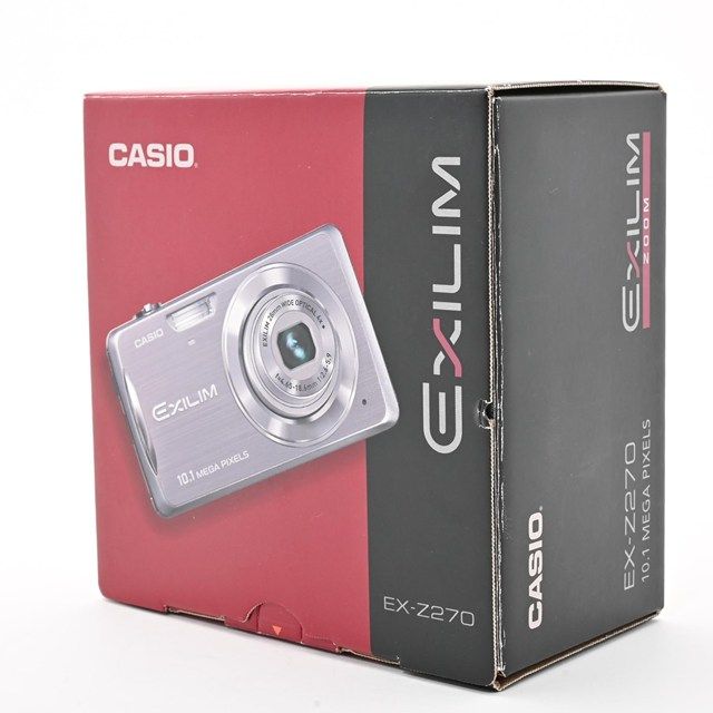 ＜未開封品＞ カシオ デジタルカメラ EXILIM EX-Z270GY グレー