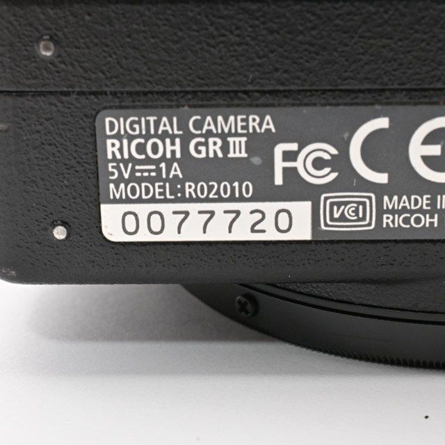 <良品>リコー RICOH GR III <良品>リコー RICOH GR III