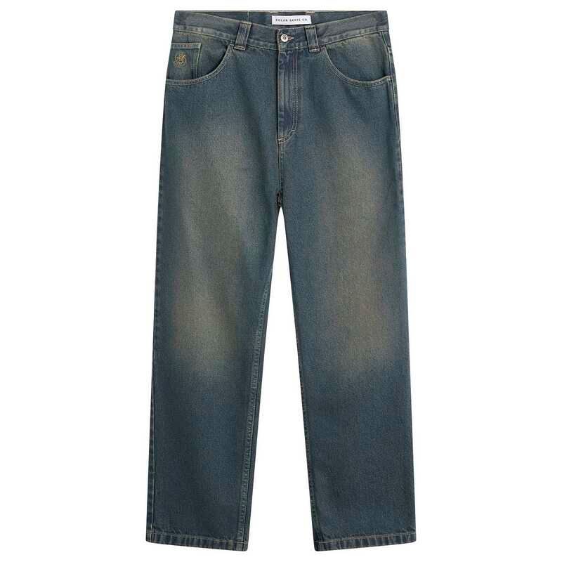 ポーラー スケート カンパニー メンズ ボトムス デニムパンツ ジーンズ Polar Skate Co 93 Jeans Dirty Blue ブルー