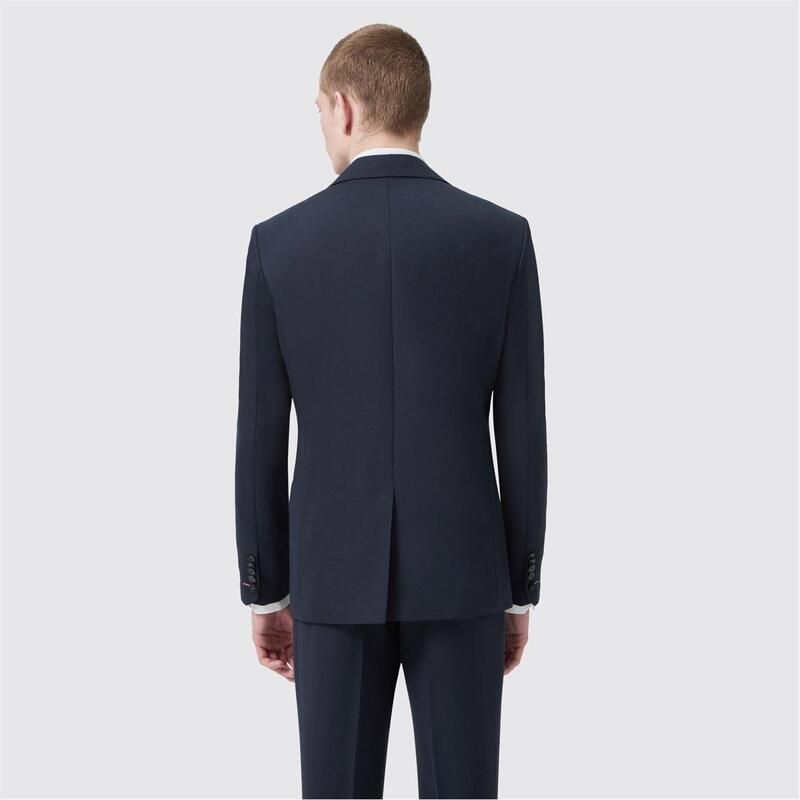 ツイステッド テイラー メンズ アウター ジャケット・ブルゾン スリムフィット ジャケット Twisted Tailor Ellroy Slim Fit Jacket Navy ネイビー