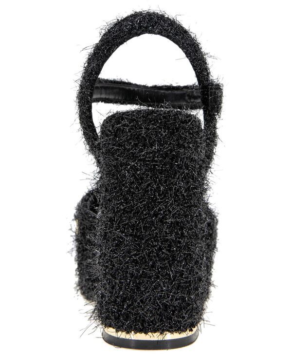 ケネスコール レディース シューズ サンダル Kenneth Cole New York Womens Dolly Charms Dress Sandals Black Tinsel ブラック