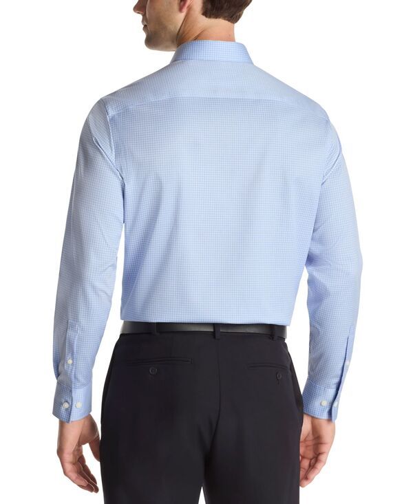 カルバンクライン メンズ トップス シャツ スリムフィット Calvin Klein Mens Dress Shirt Regular Slim FIt Blue ブルー