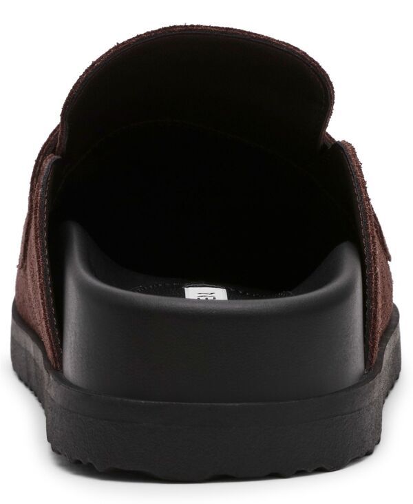 スティーブ マデン レディース シューズ サンダル Steve Madden Womens Toryn Tailored RoundToe Clogs Brown Suede ブラウン