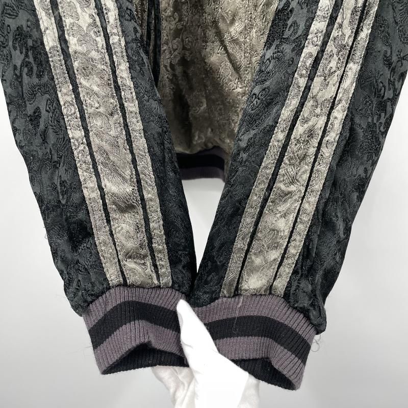 【中古】▲状態考慮 左脇 SCRIPT 花旅楽団 巻龍総柄刺繍リバーシブルスカジャン サイズL [17]
