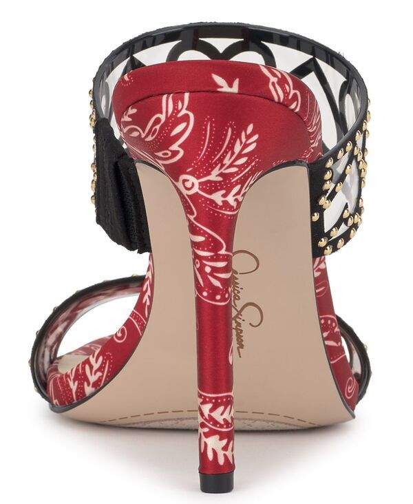 ジェシカシンプソン レディース シューズ サンダル Jessica Simpson Womens Jovara Double Heart Band Stiletto Dress Sandals Black Suede ブラック ジェシカシンプソン レディース シューズ サンダル Jessica Simpson Womens Jovara Double Heart Band Stiletto Dress Sandals Black Suede ブラック