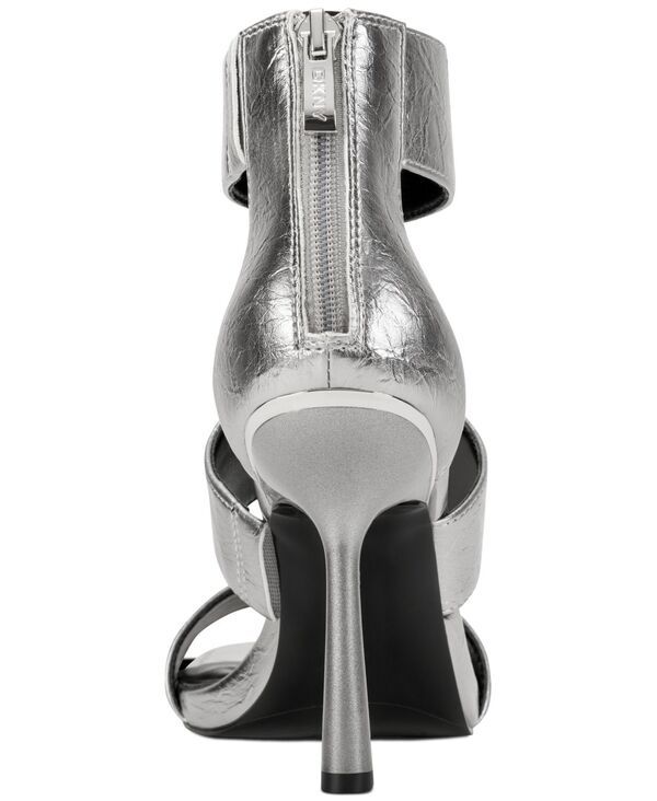 ダナ キャラン ニューヨーク レディース シューズ サンダル DKNY Womens Nikolaos SlipOn Dress Sandals Nickel