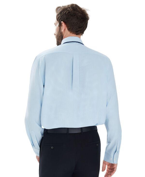 クラブルーム メンズ トップス シャツ ギンガムチェック ギンガム Club Room Mens Medium Gingham Dress Shirt Light Blue ブルー