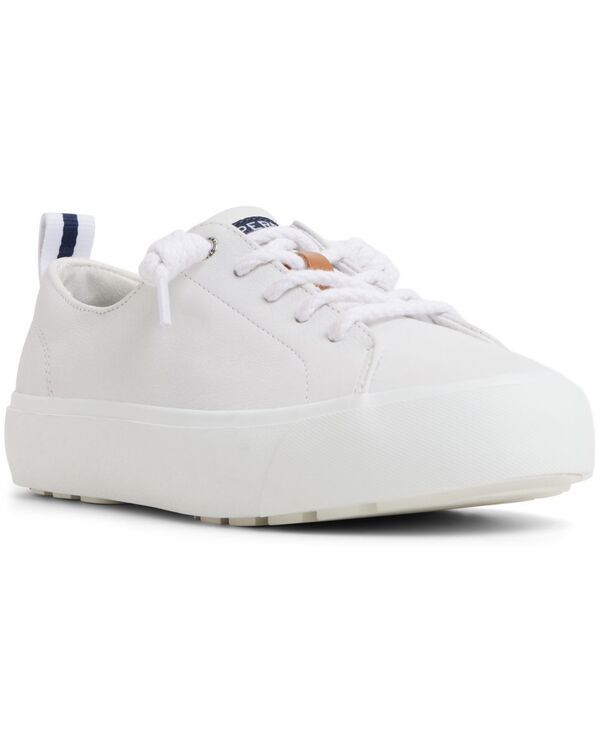 スペリー レディース シューズ スニーカー レース Sperry Womens Cove LaceToToe Sneakers Smooth White ホワイト