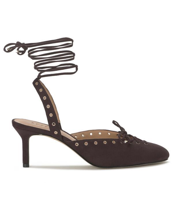 アイエヌシー インターナショナル コンセプト レディース シューズ サンダル レース ヒール INC International Concepts Womens Dayani LaceUp Heel Sandals Rich Truffle Microsued