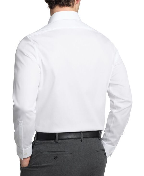 カルバンクライン メンズ トップス シャツ スリムフィット プラスサイズ Tシャツ Calvin Klein Mens Steel Plus Slim Fit Dress Shirt White ホワイト カルバンクライン メンズ トップス シャツ スリムフィット プラスサイズ Tシャツ Calvin Klein Mens Steel Plus Slim Fit Dress Shirt White ホワイト
