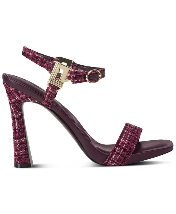 カール ラガーフェルド レディース シューズ サンダル KARL LAGERFELD PARIS Womens Cybil Stiletto Dress Sandals Wine ワイン