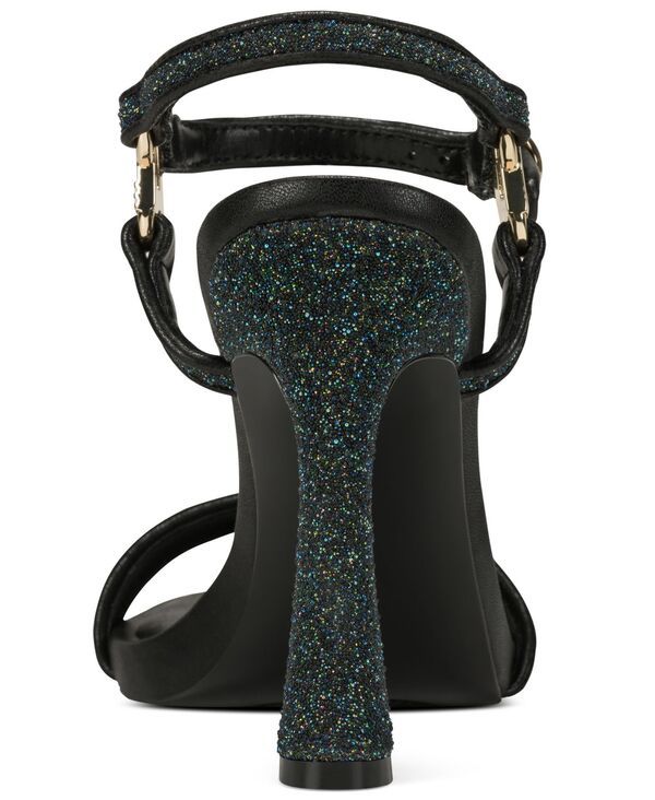 カール ラガーフェルド レディース シューズ サンダル KARL LAGERFELD PARIS Womens Cybil Stiletto Dress Sandals Black Multi ブラック