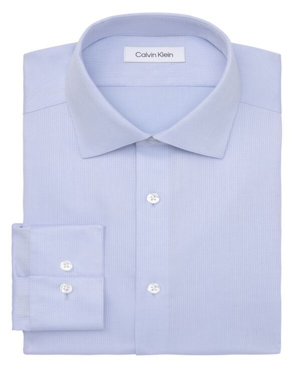 カルバンクライン メンズ トップス シャツ スリムフィット プラスサイズ Tシャツ Calvin Klein Mens Steel Plus Slim Fit Dress Shirt Blue ブルー