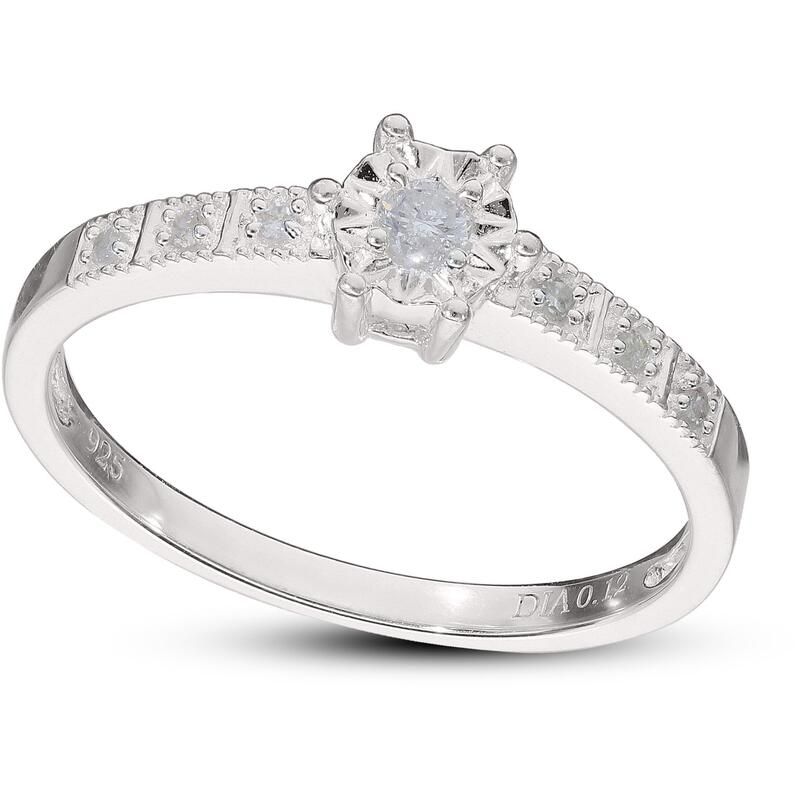 ビー ユー レディース アクセサリー 指輪 Be You Sterling Silver 012ct Diamond Ring Set Silver シルバー ビー ユー レディース アクセサリー 指輪 Be You Sterling Silver 012ct Diamond Ring Set Silver シルバー