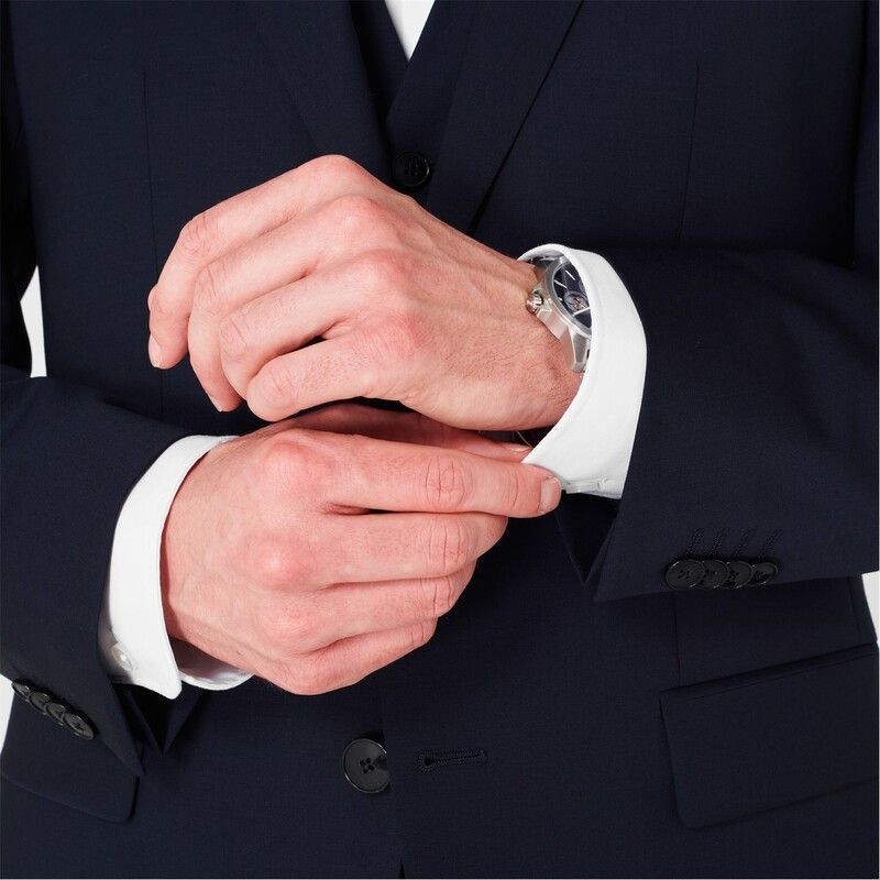 フューゴ メンズ アウター ジャケット・ブルゾン ブレザー Hugo Henry Blazer Dark Blue 405 ブルー フューゴ メンズ アウター ジャケット・ブルゾン ブレザー Hugo Henry Blazer Dark Blue 405 ブルー