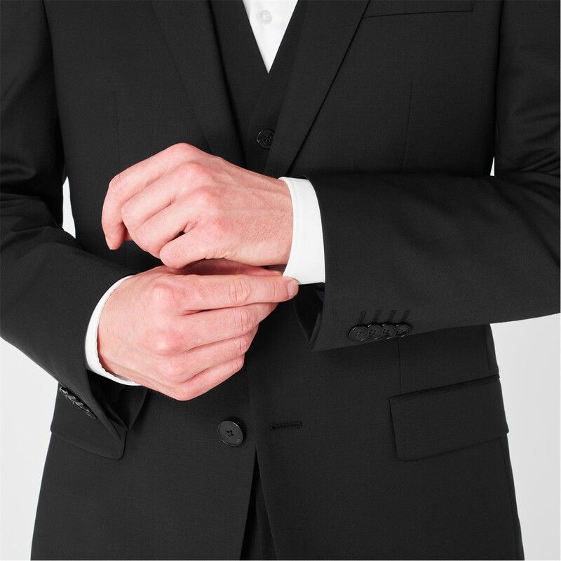 フューゴ メンズ アウター ジャケット・ブルゾン ブレザー Hugo Henry Blazer Black 001 ブラック フューゴ メンズ アウター ジャケット・ブルゾン ブレザー Hugo Henry Blazer Black 001 ブラック