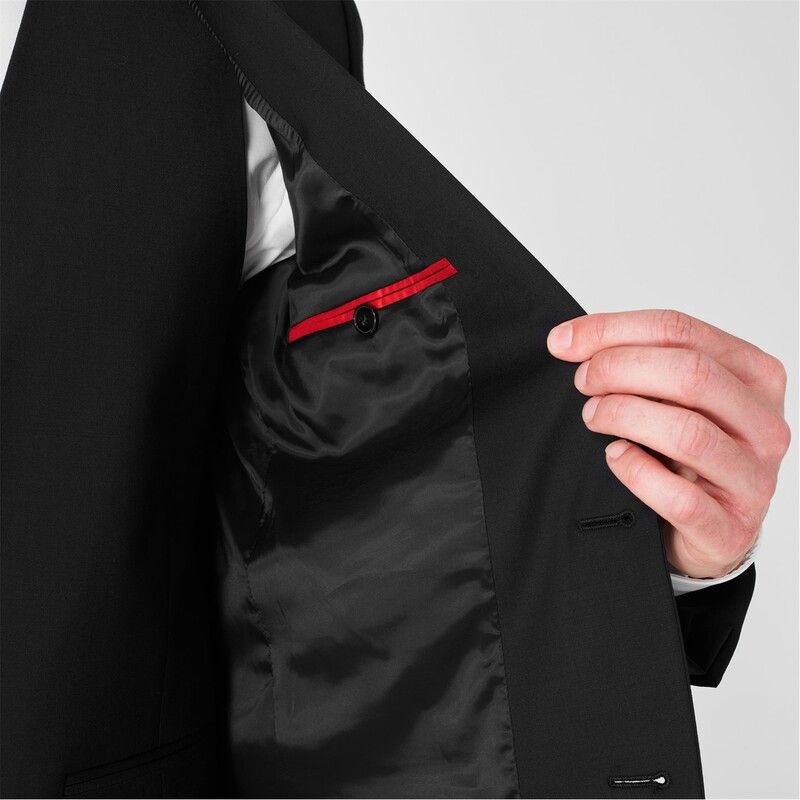フューゴ メンズ アウター ジャケット・ブルゾン ブレザー Hugo Henry Blazer Black 001 ブラック フューゴ メンズ アウター ジャケット・ブルゾン ブレザー Hugo Henry Blazer Black 001 ブラック