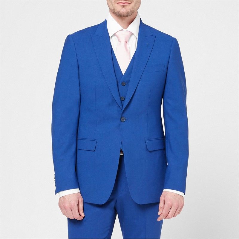 ウィズアウトプレジュデス メンズ アウター ジャケット・ブルゾン ジャケット Without Prejudice Bright Blue Perrin Suit Jacket Bright Blue ブルー