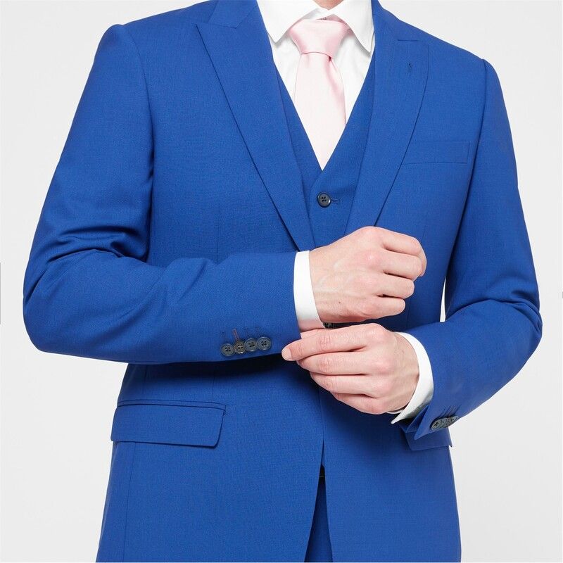 ウィズアウトプレジュデス メンズ アウター ジャケット・ブルゾン ジャケット Without Prejudice Bright Blue Perrin Suit Jacket Bright Blue ブルー