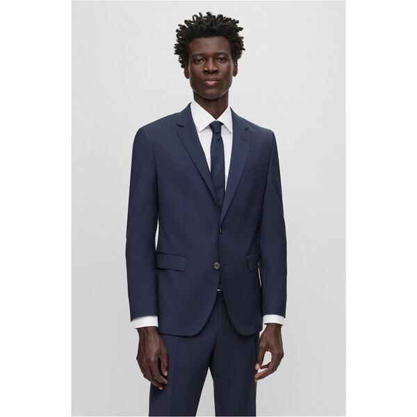 ボス メンズ アウター ジャケット・ブルゾン Boss HJasperMMC224 10245447 01 Dark Blue 405 ブルー ボス メンズ アウター ジャケット・ブルゾン Boss HJasperMMC224 10245447 01 Dark Blue 405 ブルー