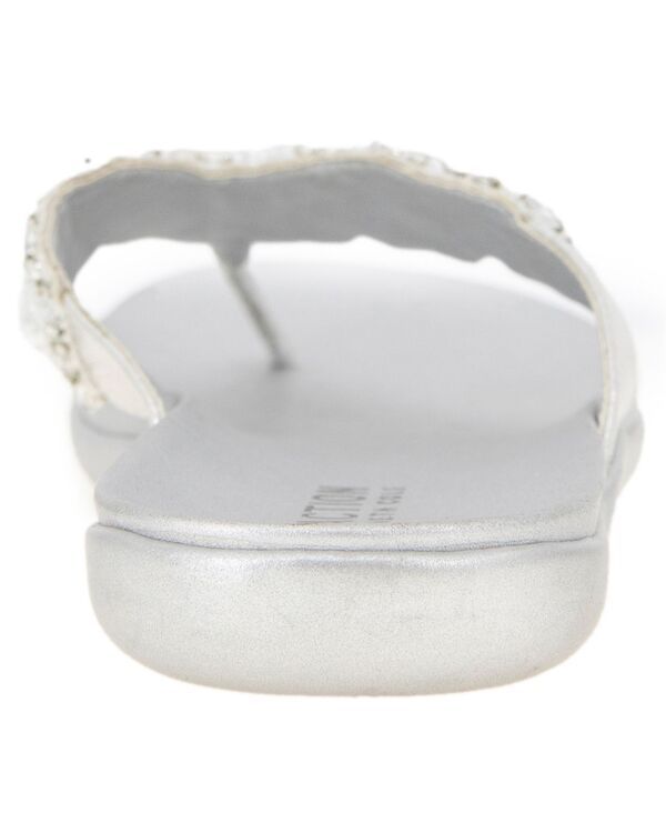 ケネスコール レディース シューズ サンダル Kenneth Cole Reaction Womens Glamathon Flat Sandalsilver シルバー