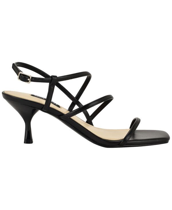 ナインウェスト レディース シューズ サンダル ヒール Nine West Womens Hindy Strappy Kitten Heel Dressandals Black ブラック ナインウェスト レディース シューズ サンダル ヒール Nine West Womens Hindy Strappy Kitten Heel Dressandals Black ブラック