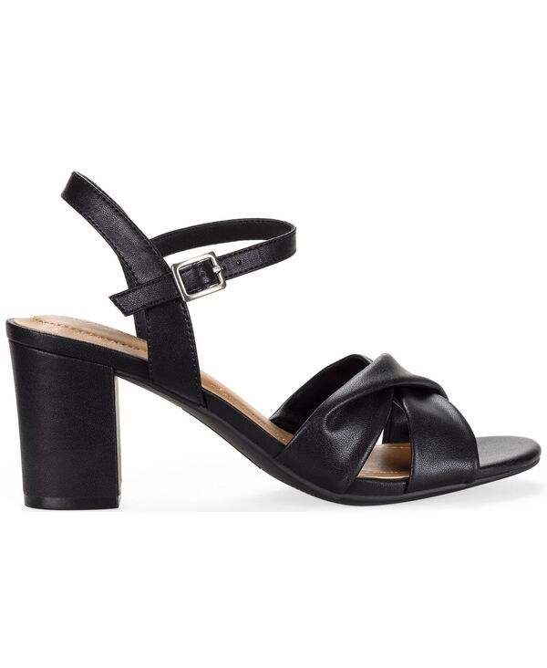 スタイルアンドコー レディース シューズ サンダル Style Co Womens Pipperr Dressandals Blk Beauty
