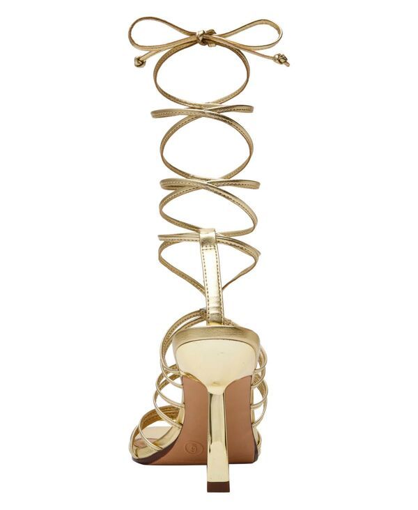 ワイルド ペアー レディース シューズ サンダル レース Wild Pair Womens Evelina LaceUp Dressandals Metallic Gold ゴールド